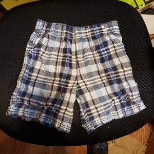 J. Khaki Size 5 Toddler Boys Plaid Shorts